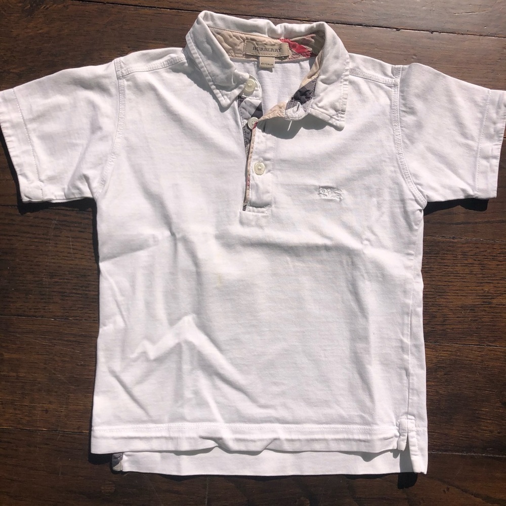 Authentic burberry kids polo